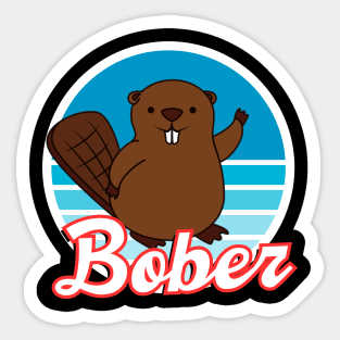 Bober | Bóbr | Polish Beaver | Meme from Poland | Slav | Slavic Sticker